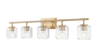 Landon Five Light Vanity in Modern Gold (224|7515-5V-MGLD)