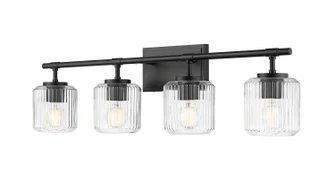 Landon Four Light Vanity in Matte Black (224|7515-4V-MB)