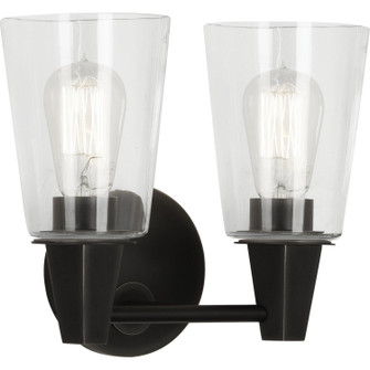 Wheatley Two Light Wall Sconce in Deep Patina Bronze (165|Z255C)
