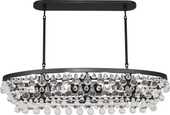 Bling Eight Light Chandelier in Deep Patina Bronze (165|Z1007)