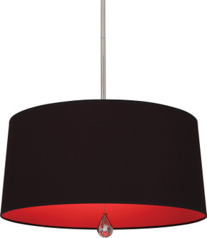 Williamsburg Custis Three Light Pendant in Polished Nickel (165|WB339)