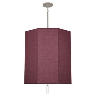 Kate Six Light Pendant in Polished Nickel w/ Clear Crystal (165|VW203)