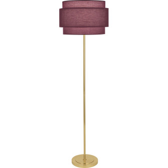 Decker One Light Floor Lamp in Modern Brass (165|VW132)