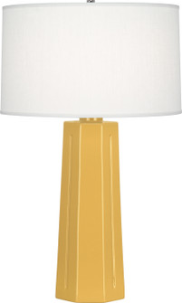 Mason One Light Table Lamp in Sunset Yellow Glazed Ceramic (165|SU960)