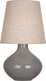 June One Light Table Lamp in Smokey Taupe Glazed Ceramic (165|ST991)