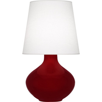 June One Light Table Lamp in Sangria Glazed Ceramic (165|SA993)