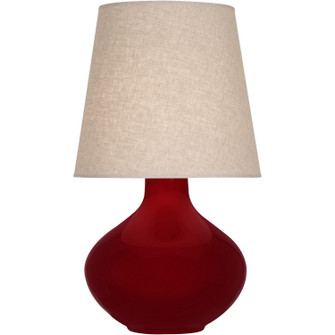 June One Light Table Lamp in Sangria Glazed Ceramic (165|SA991)