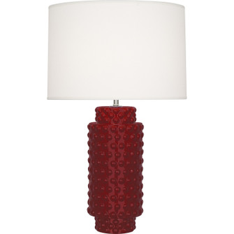 Dolly One Light Table Lamp in Sangria Glazed Textured Ceramic (165|SA800)