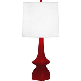 Jasmine One Light Table Lamp in Sangria Glazed Ceramic (165|SA210)