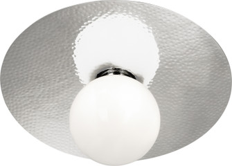 Dal LED Flushmount in Polished Nickel w/White (165|S9875)