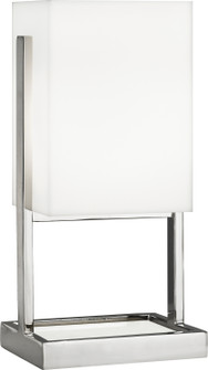 Nikole One Light Accent Lamp in Polished Nickel/White Marble (165|S195)