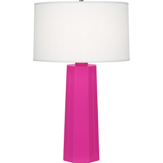 Mason One Light Table Lamp in Razzle Rose Glazed Ceramic (165|RZ960)