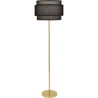 Decker One Light Floor Lamp in Modern Brass (165|RB132)