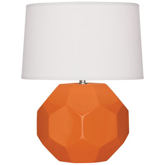 Franklin One Light Table Lamp in Pumpkin Glazed Ceramic (165|PM01)