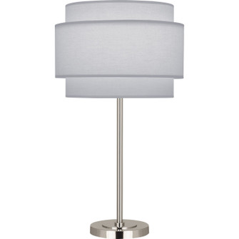Decker One Light Table Lamp in Polished Nickel (165|PG131)