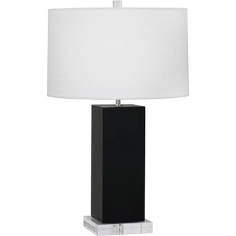 Harvey One Light Table Lamp in Obsidian Glazed Ceramic (165|OS995)