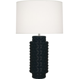 Dolly One Light Table Lamp in Obsidian Glazed Textured Ceramic (165|OS800)