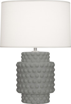 Small Dolly One Light Accent Lamp in Matte Smokey Taupe Glazed Textured Ceramic (165|MST09)