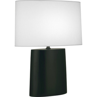 Victor One Light Table Lamp in Matte Obsidian Glazed Ceramic (165|MOS03)