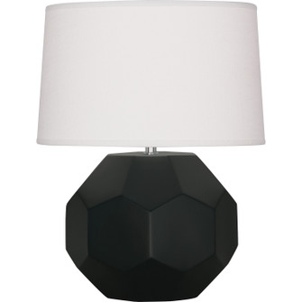 Franklin One Light Table Lamp in Matte Obsidian Glazed Ceramic (165|MOS01)