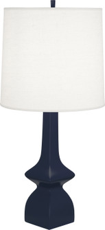 Jasmine One Light Table Lamp in Matte Midnight Blue Glazed Ceramic (165|MMB10)