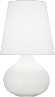 Small June One Light Accent Lamp in Matte Lily Glazed Ceramic (165|MLY93)