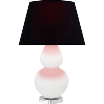 Double Gourd One Light Table Lamp in Matte Daisy Glazed Ceramic w/Lucite (165|MDY23K)