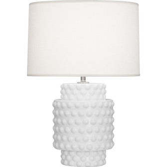 Small Dolly One Light Accent Lamp in Matte Daisy Glazed Textured Ceramic (165|MDY09)
