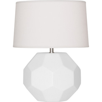 Small Franklin One Light Accent Lamp in Matte Daisy Glazed Ceramic (165|MDY02)