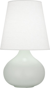 Small June One Light Accent Lamp in Matte Celadon Glazed Ceramic (165|MCL93)