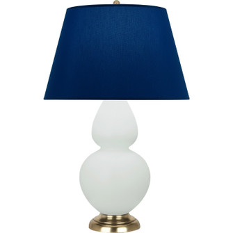 Double Gourd One Light Table Lamp in Matte Celadon Glazed Ceramic w/Antique Natural Brass (165|MCL55N)