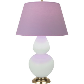 Double Gourd One Light Table Lamp in Matte Celadon Glazed Ceramic w/Antique Natural Brass (165|MCL55L)