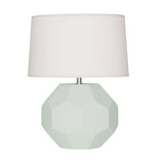 Small Franklin One Light Accent Lamp in Matte Celadon Glazed Ceramic (165|MCL02)