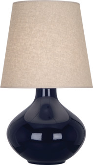 June One Light Table Lamp in Midnight Blue Glazed Ceramic (165|MB991)