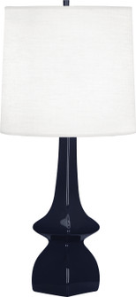 Jasmine One Light Table Lamp in Midnight Blue Glazed Ceramic (165|MB210)