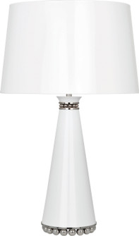 Pearl One Light Table Lamp in Lily Lacquered Paint, Polished Nickel (165|LY45)