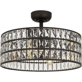 Quoizel Fandelier Four Light Fandelier in Western Bronze (10|QFA4046WT)