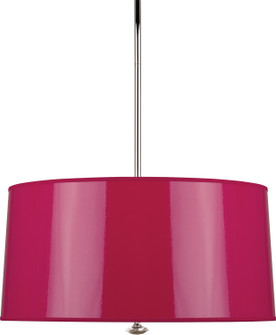 Penelope Three Light Pendant in Polished Nickel (165|F808)