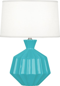 Small Orion One Light Accent Lamp in Egg Blue Glazed Ceramic (165|EB989)