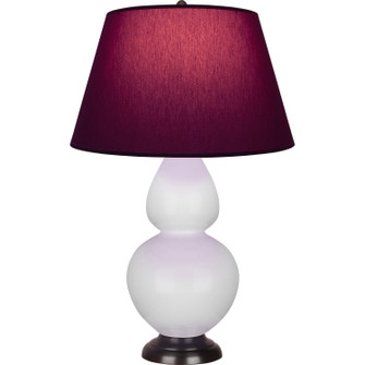 Double Gourd One Light Table Lamp in Daisy Glazed Ceramic w/Deep Patina Bronze (165|DY21P)