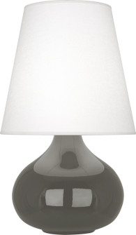 Small June One Light Accent Lamp in Ash Glazed Ceramic (165|CR93)