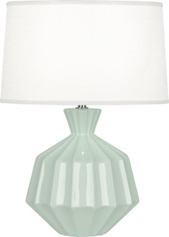 Small Orion One Light Accent Lamp in Celadon Glazed Ceramic (165|CL989)