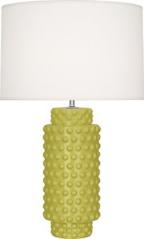 Dolly One Light Table Lamp in Citron Glazed Textured Ceramic (165|CI800)