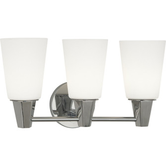 Wheatley Three Light Wall Sconce in Polished Chrome (165|C256F)