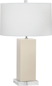 Harvey One Light Table Lamp in Bone Glazed Ceramic (165|BN995)
