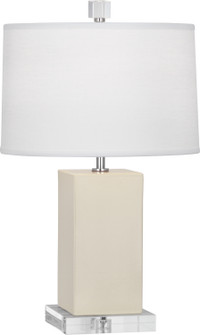 Small Harvey One Light Accent Lamp in Bone Glazed Ceramic (165|BN990)