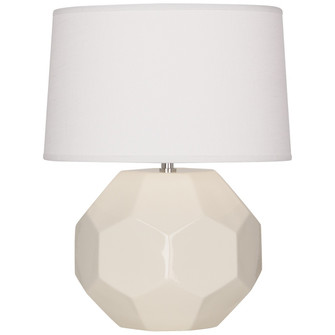 Franklin One Light Table Lamp in Bone Glazed Ceramic (165|BN01)