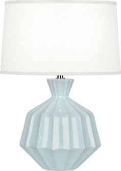 Small Orion One Light Accent Lamp in Baby Blue Glazed Ceramic (165|BB989)