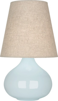 Small June One Light Accent Lamp in Baby Blue Glazed Ceramic (165|BB91)