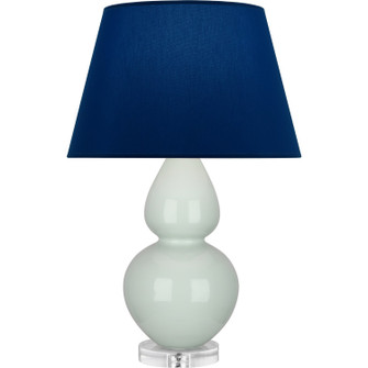 Double Gourd One Light Table Lamp in Celadon Glazed Ceramic w/Lucite (165|A791N)